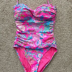 Lilly Pulitzer Flamenco one piece swim